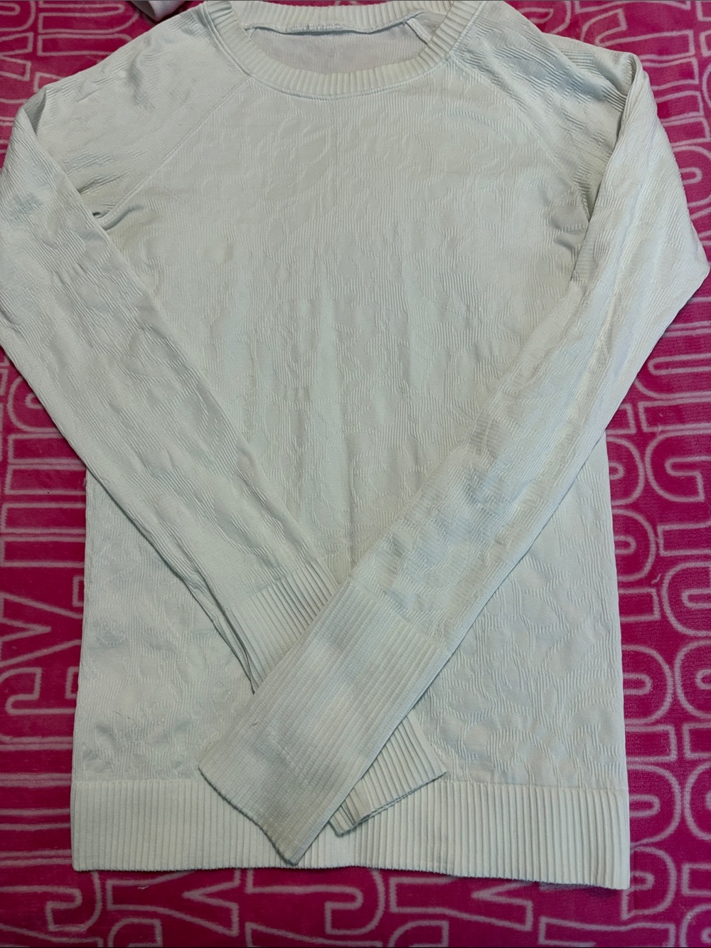 lululemon athletica Men's Mint Green Crewneck Sweater